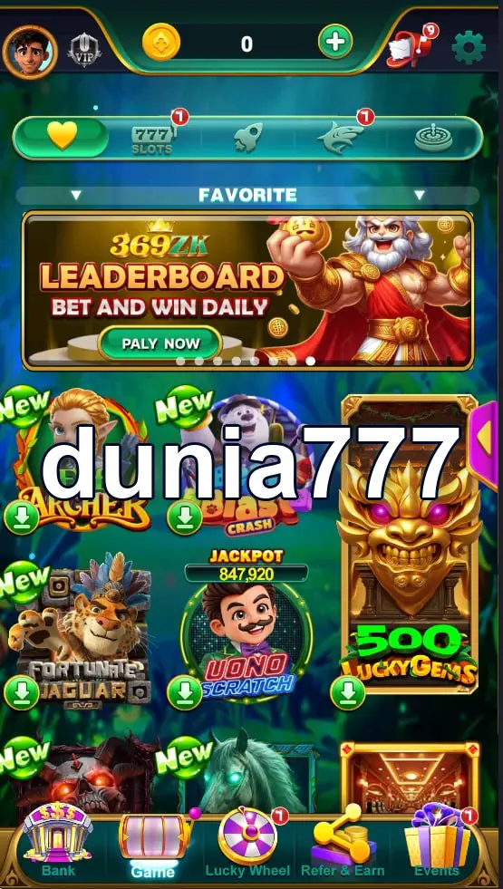 dunia777 Tangkapan Layar Resmi APK